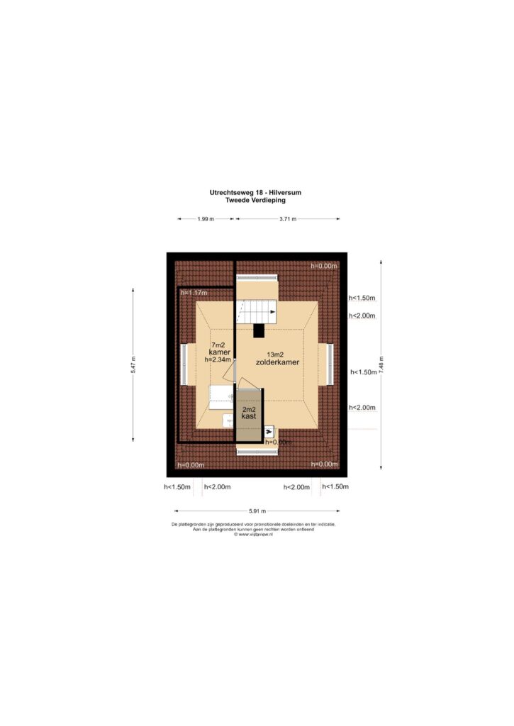 Plattegrond, Utrechtseweg 18