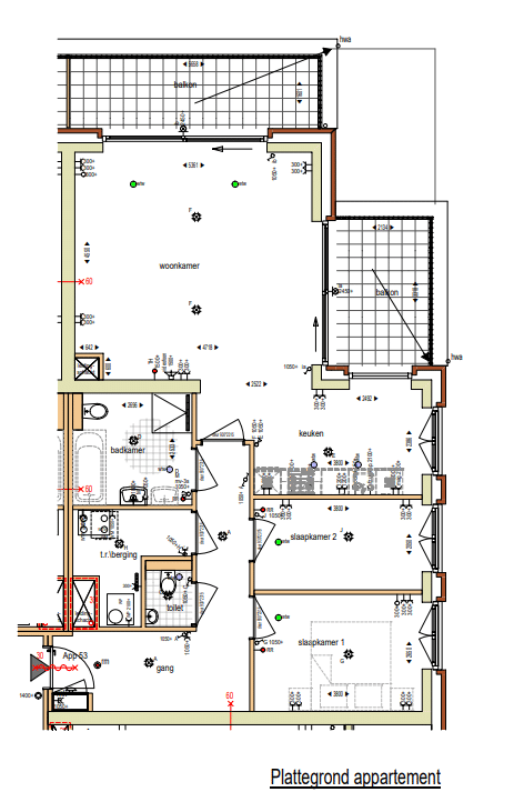 Plattegrond 2, Oude Torenstraat 1D 8