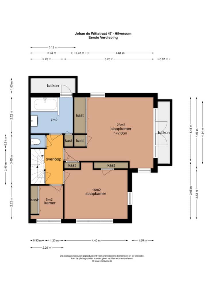 Plattegrond 6, Johan de Wittstraat 47