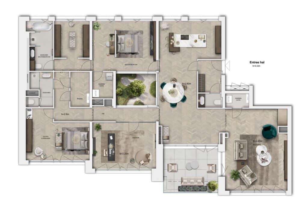 Plattegrond, Wimpelplantsoen 442
