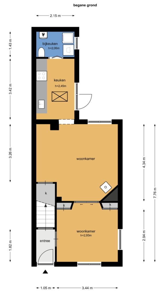 Plattegrond 3, Hoge Larenseweg 136