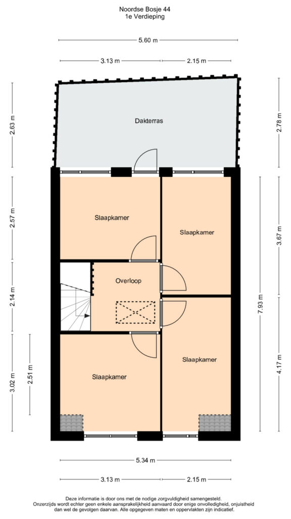 Plattegrond 2, Noordse Bosje 44