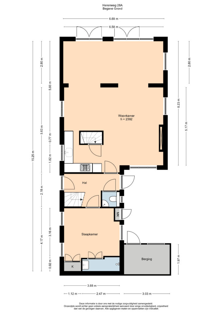 Plattegrond 3, Herenweg 28a