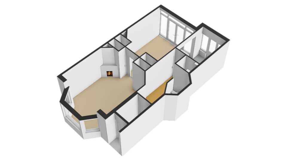Plattegrond 3, Gijsbrecht van Amstelstraat 412