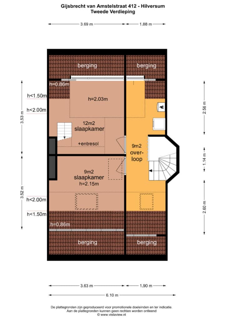 Plattegrond 7, Gijsbrecht van Amstelstraat 412