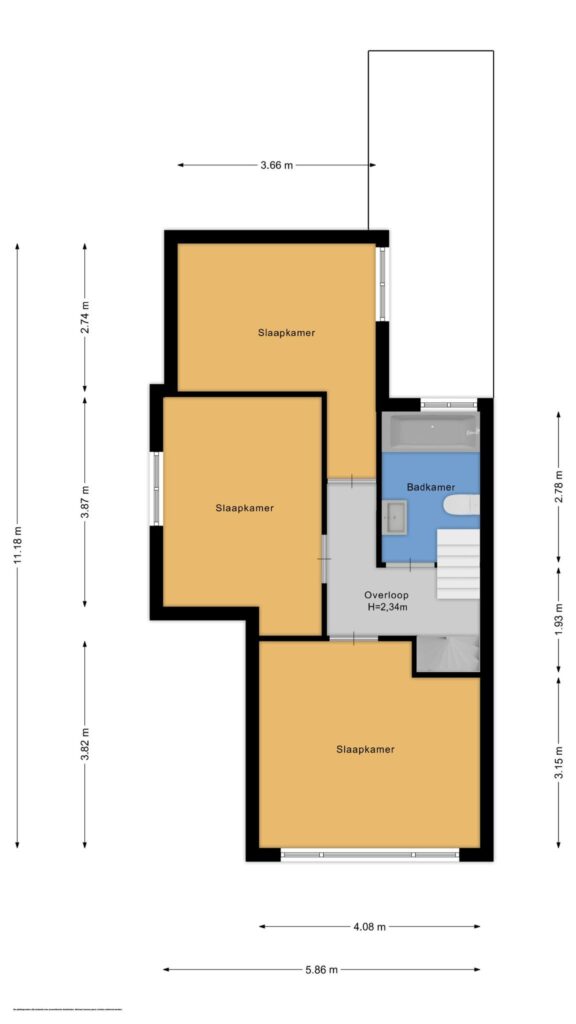 Plattegrond 2, Bellstraat 1