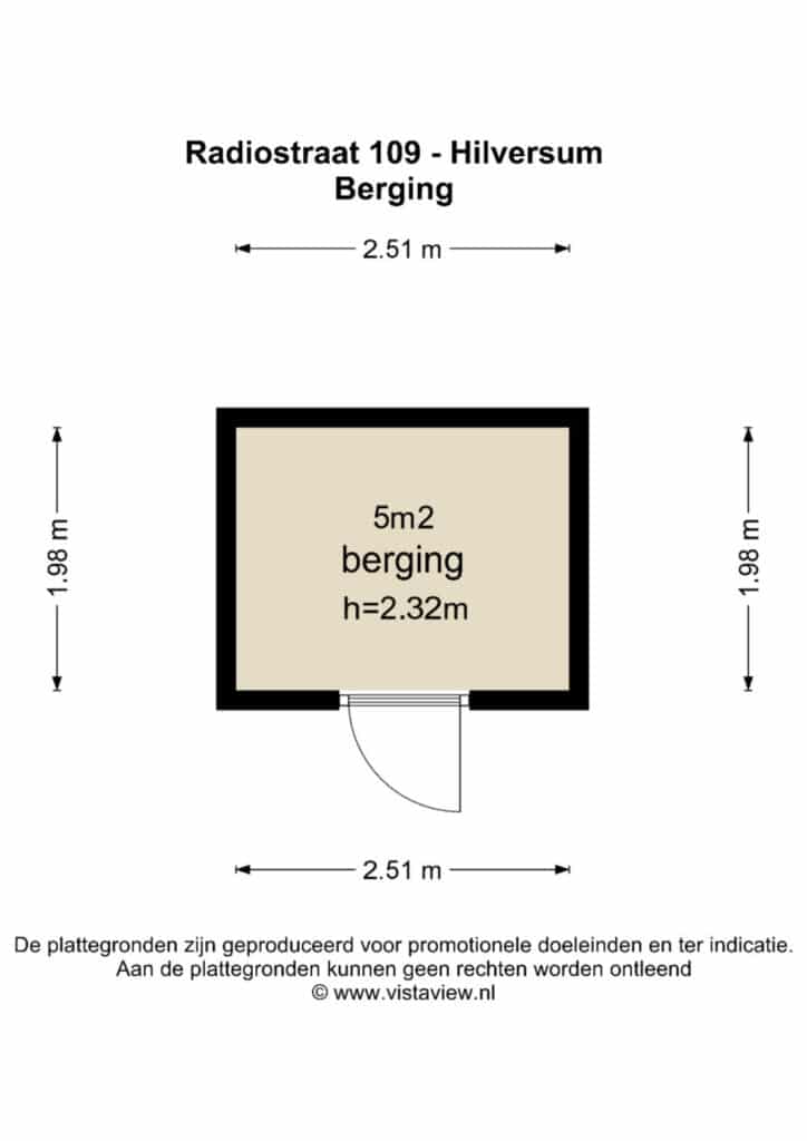 Plattegrond 7, Radiostraat 109