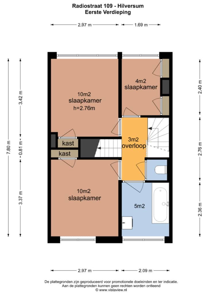 Plattegrond 3, Radiostraat 109