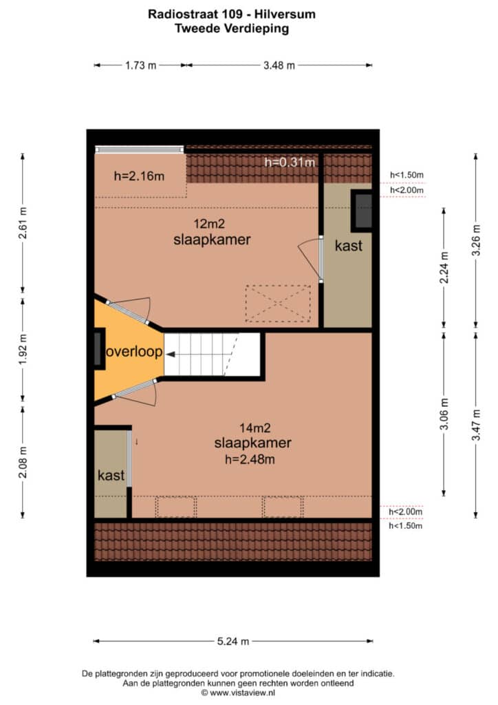Plattegrond 5, Radiostraat 109