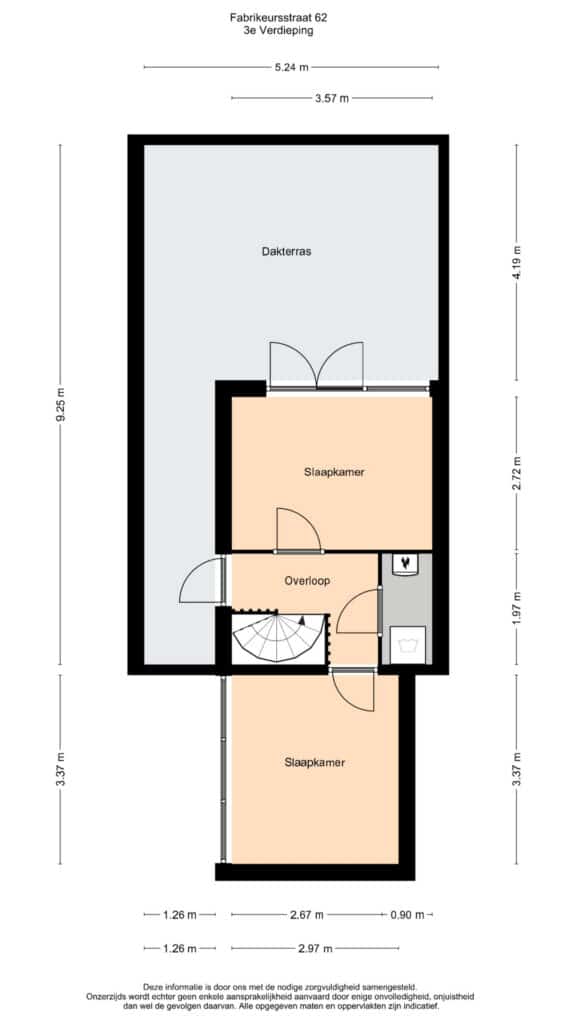 Plattegrond 4, Fabrikeursstraat 62