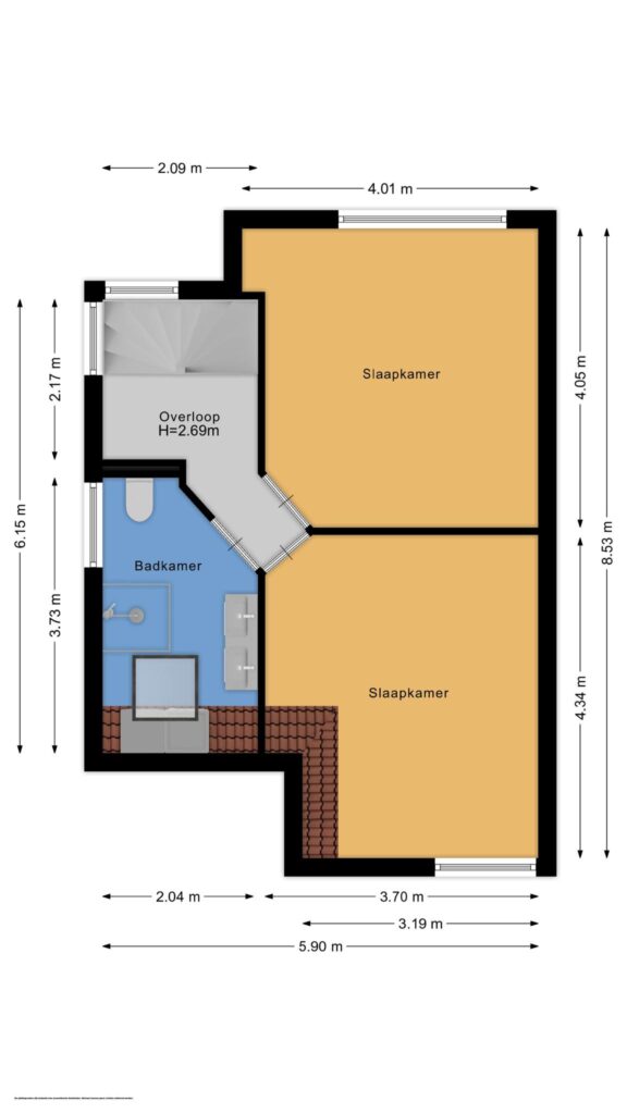 Plattegrond 3, Van Ostadelaan 33