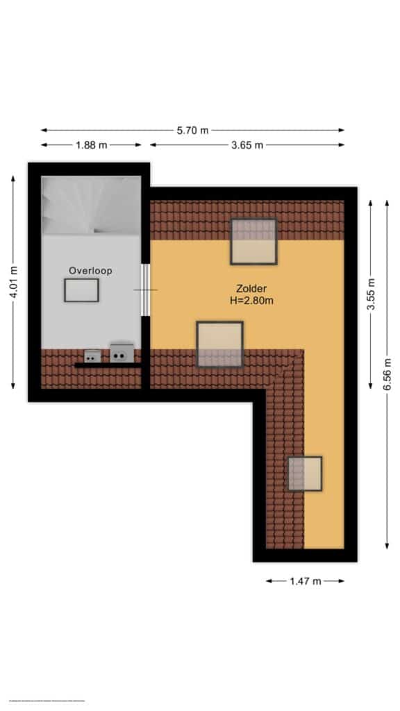 Plattegrond 5, Van Ostadelaan 33