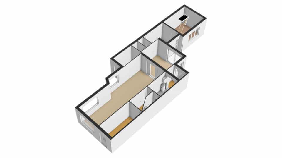 Plattegrond 3, Jan van der Heijdenstraat 107