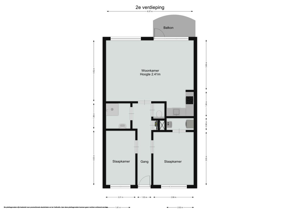 Plattegrond, Langgewenst 81