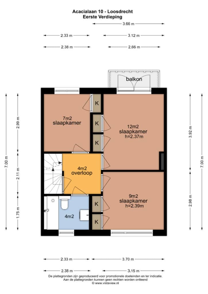 Plattegrond 2, Acacialaan 10