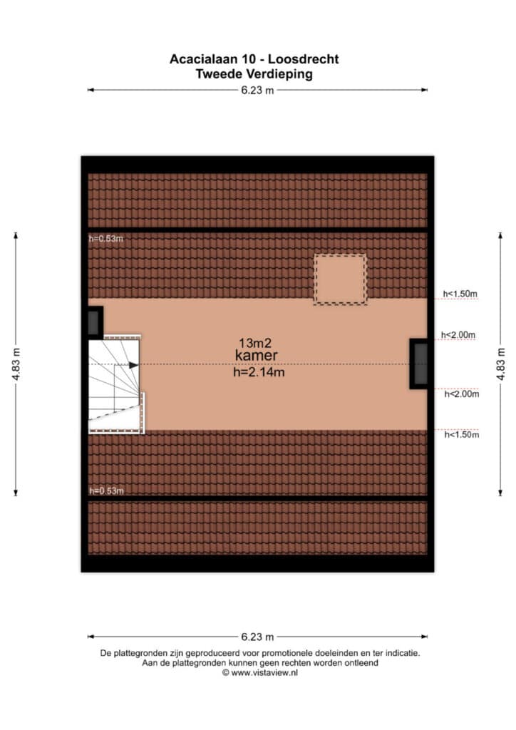 Plattegrond 3, Acacialaan 10