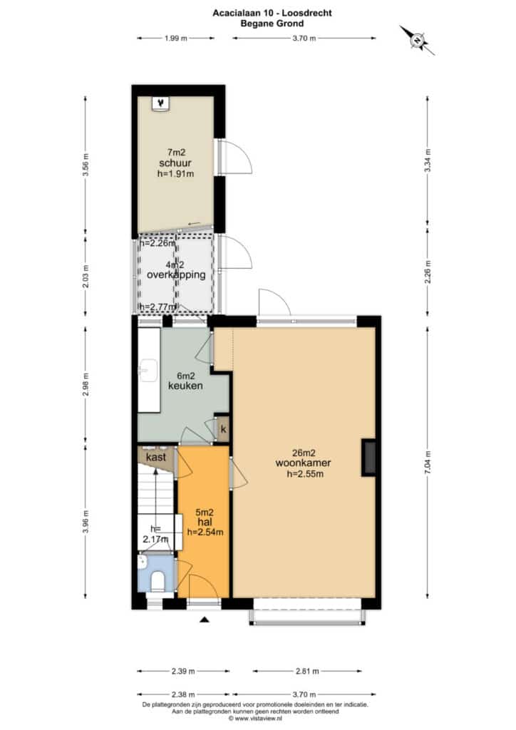 Plattegrond, Acacialaan 10