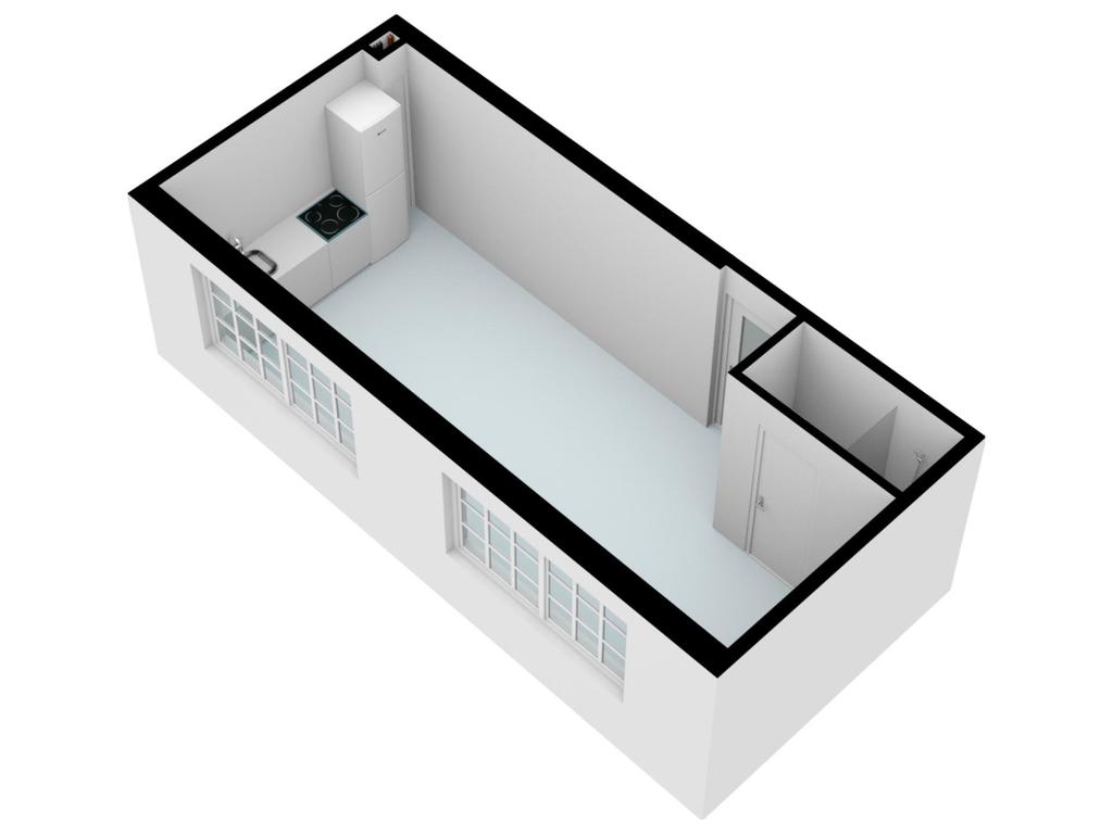 Plattegrond 3, 1e Oosterstraat 2C