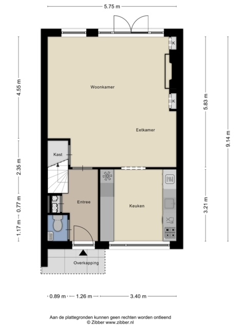 Plattegrond 9, Einder 4