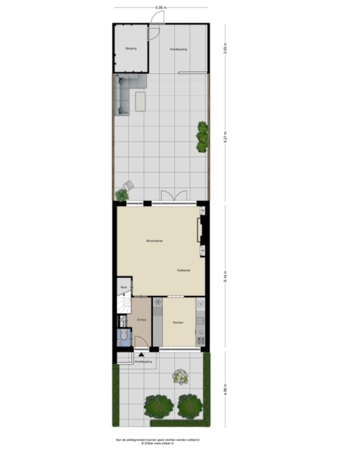 Plattegrond 8, Einder 4