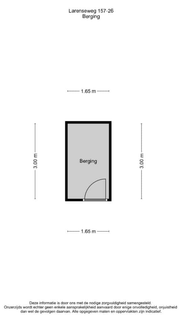 Plattegrond 4, Larenseweg 157-26