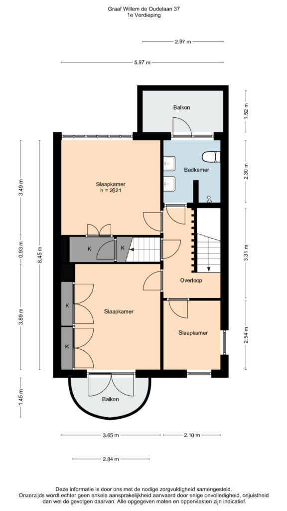 Plattegrond 4, Graaf Willem de Oudelaan 37