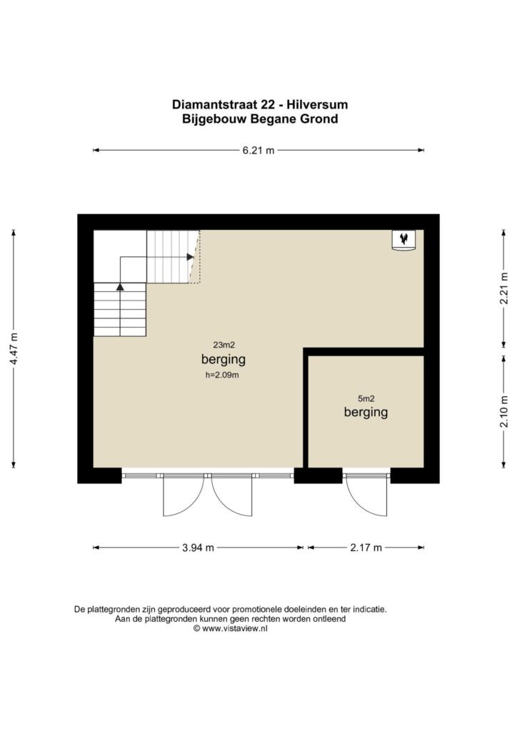 Plattegrond, Diamantstraat 22
