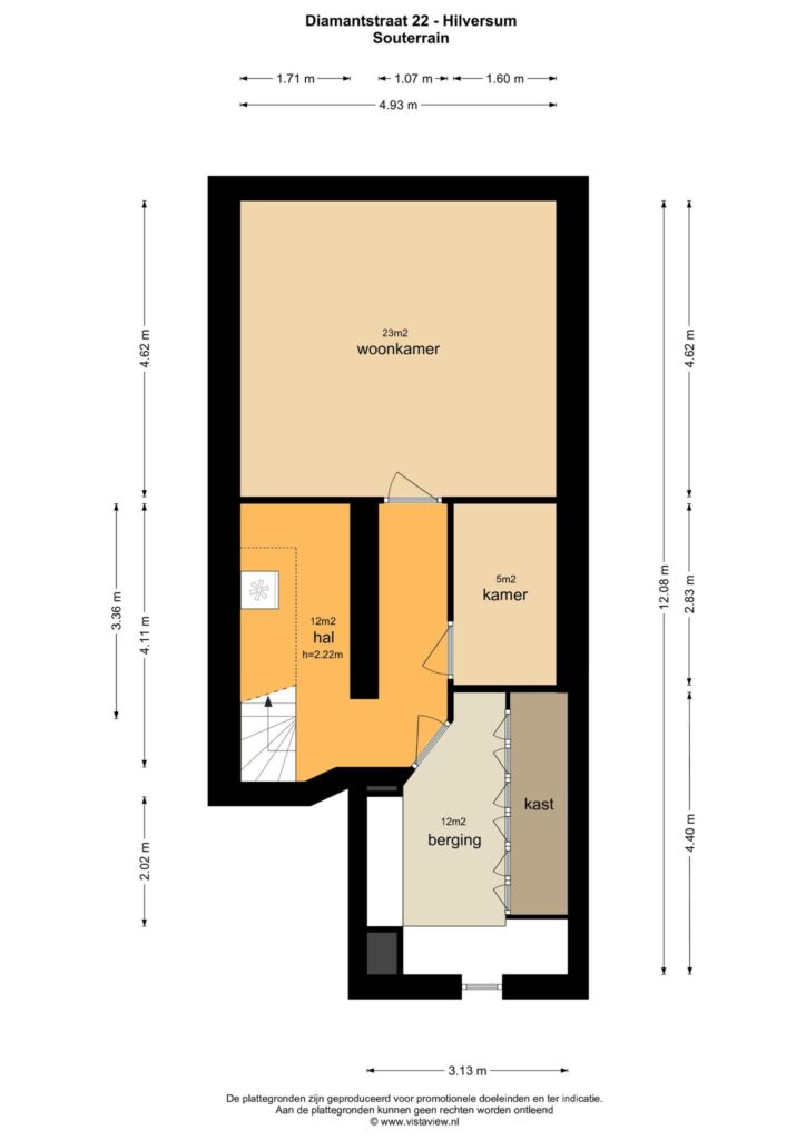 Plattegrond 10, Diamantstraat 22