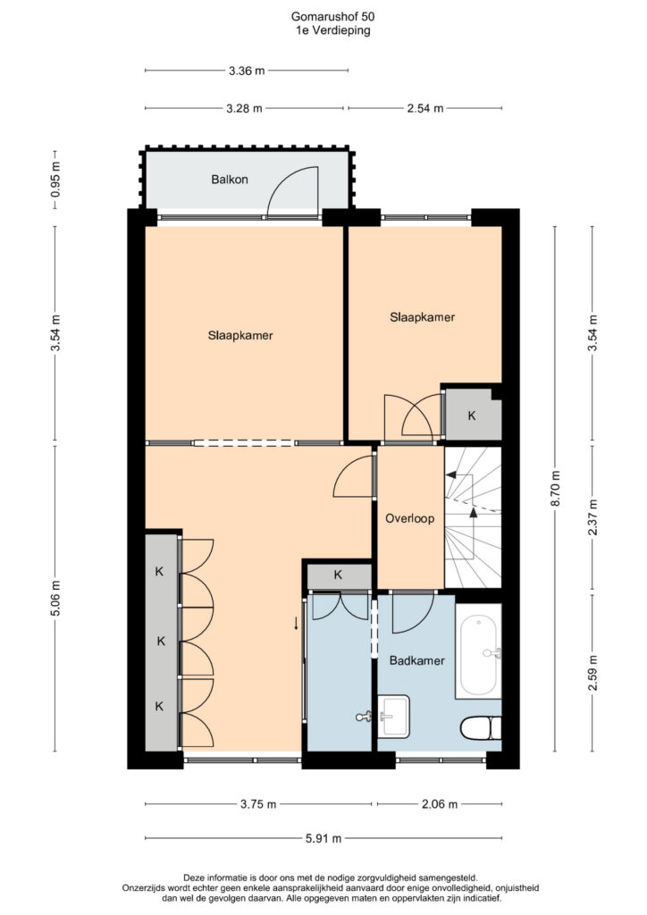 Plattegrond 6, Gomarushof 50