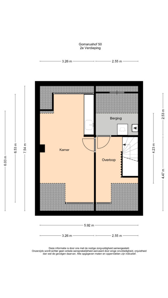 Plattegrond 8, Gomarushof 50