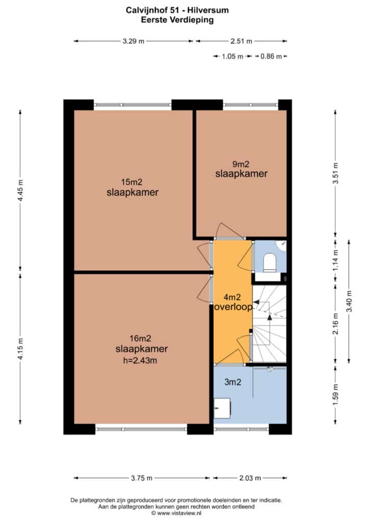 Plattegrond 5, Calvijnhof 51