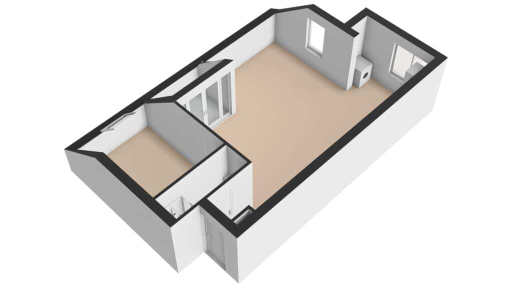 Plattegrond 2, 1e Oosterstraat 2B