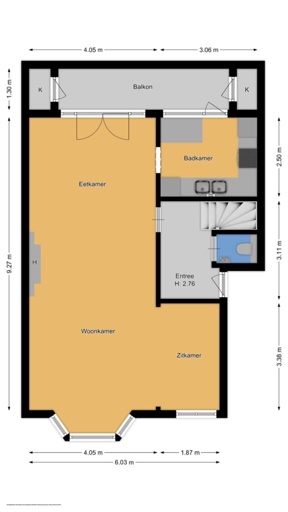 Plattegrond 3, Soestdijkerstraatweg 24C