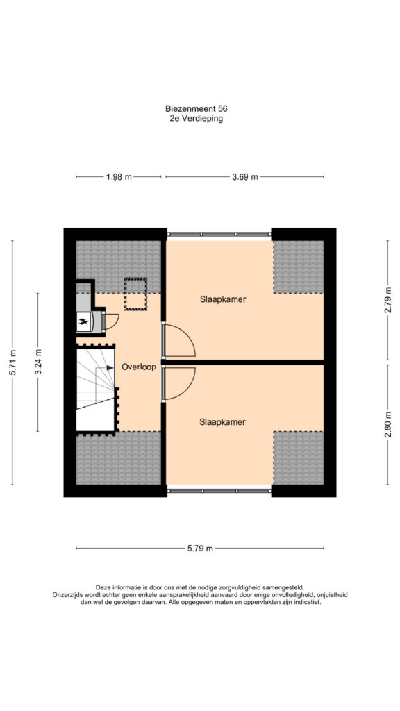 Plattegrond 7, Biezenmeent 56