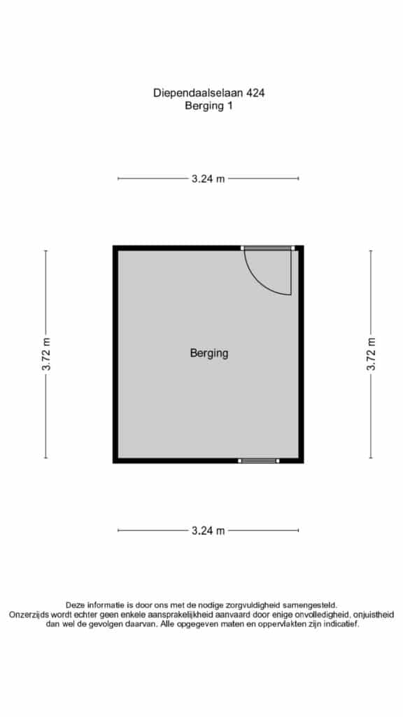 Plattegrond 6, Diependaalselaan 424