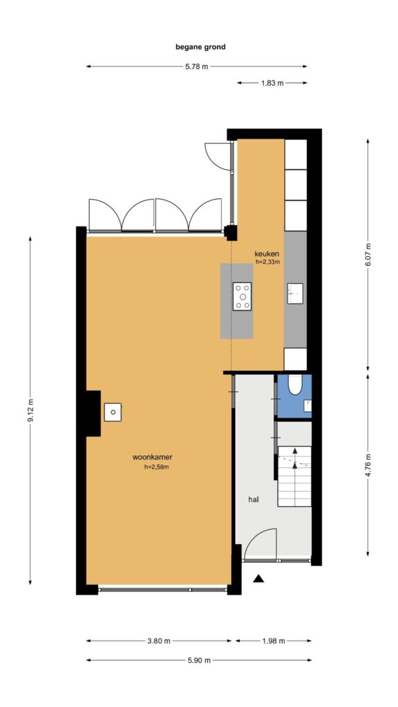 Plattegrond, Marterlaan 22