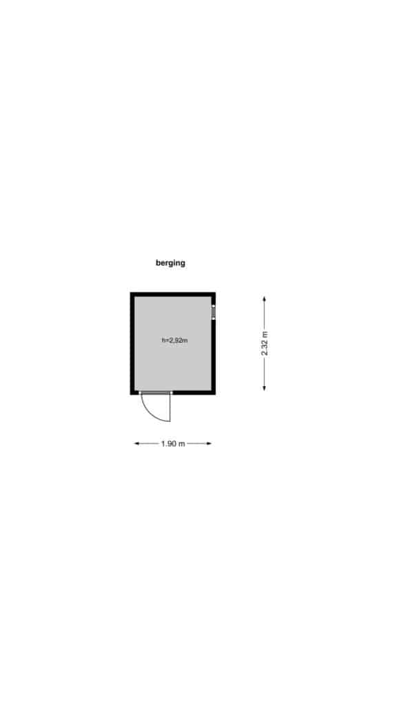 Plattegrond, Spoorstraat 69A 3