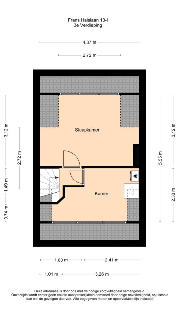 Plattegrond 4, Frans Halslaan 13I
