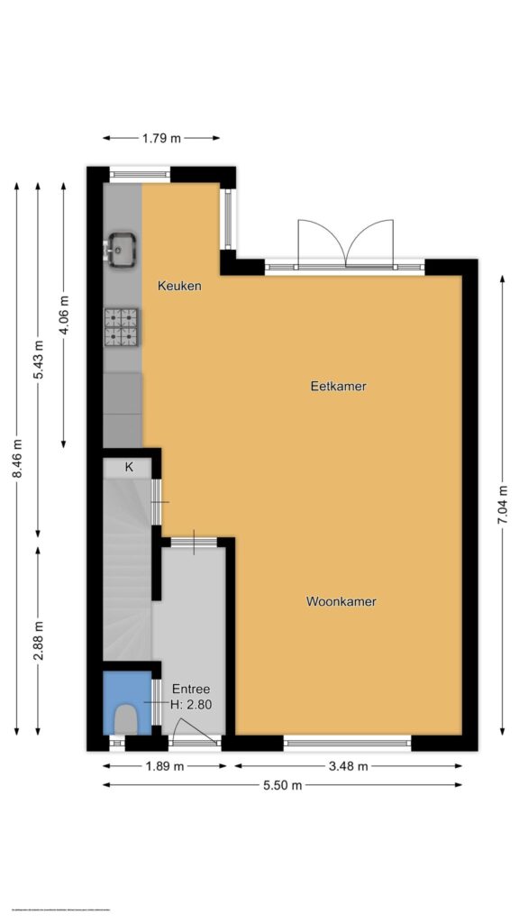 Plattegrond, Oude Doelen 24