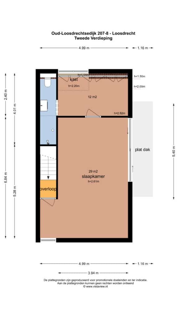 Plattegrond 6, Oud-Loosdrechtsedijk 207-08