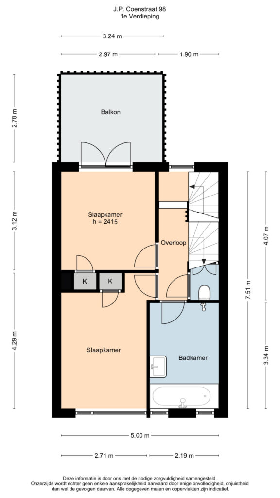 Plattegrond 6, J.P. Coenstraat 98