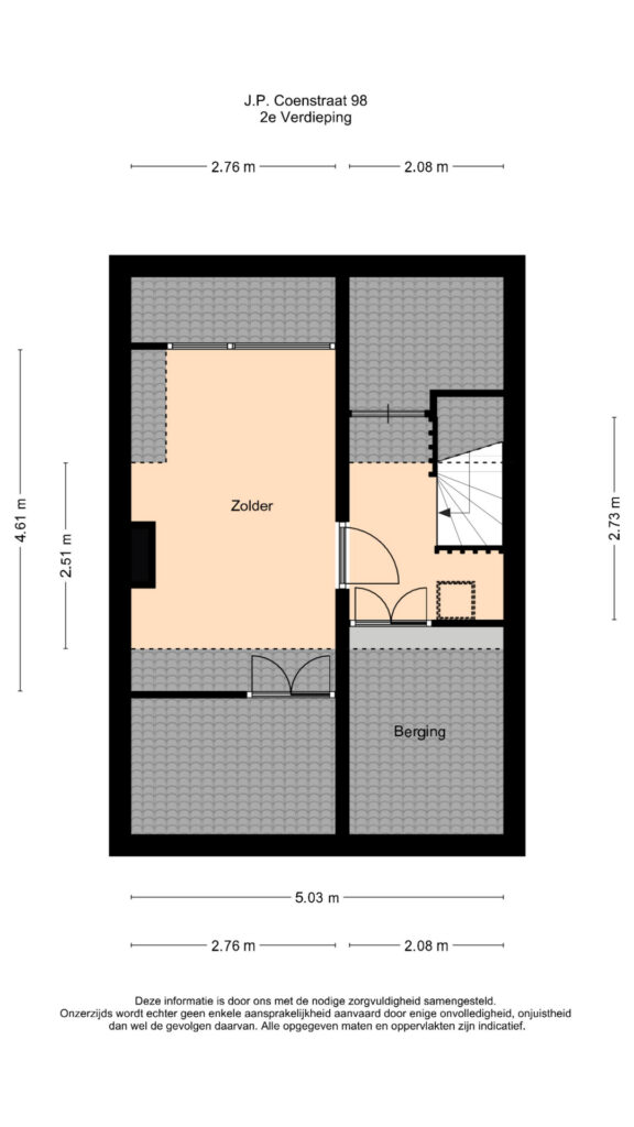 Plattegrond 8, J.P. Coenstraat 98