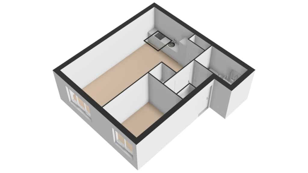 Plattegrond 2, St. Annastraat 2D