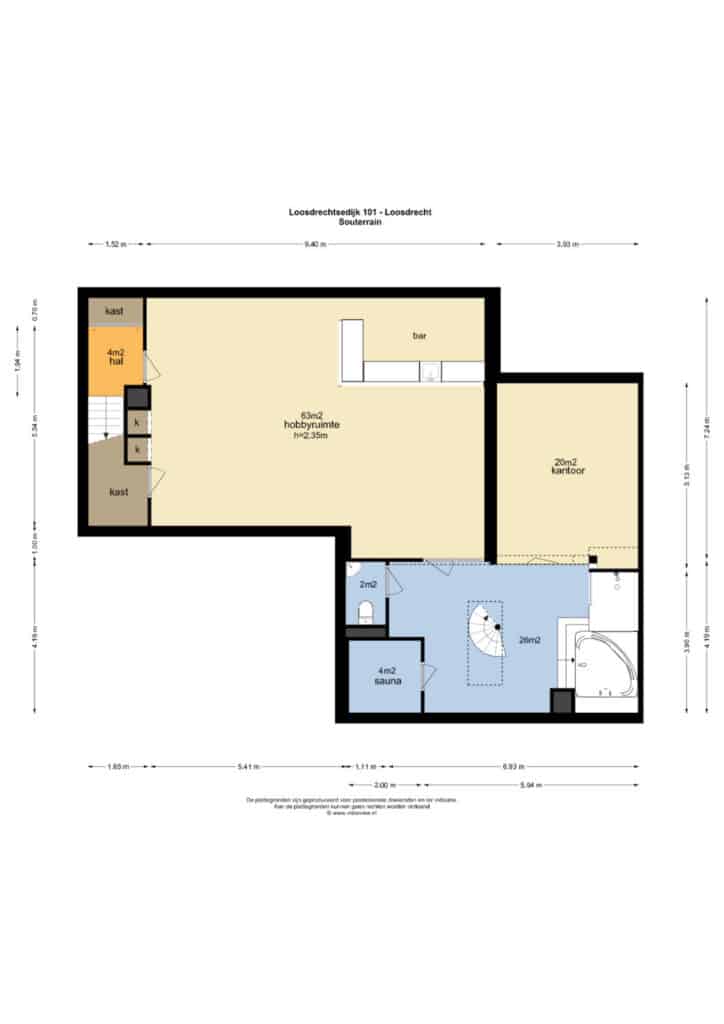 Plattegrond 5, Oud-Loosdrechtsedijk 101