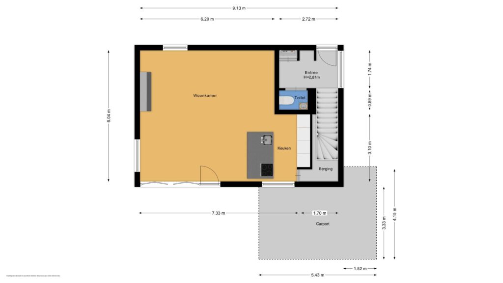 Plattegrond, Nikolaj Basovstraat 6