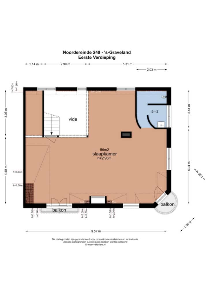 Plattegrond 4, Noordereinde 249