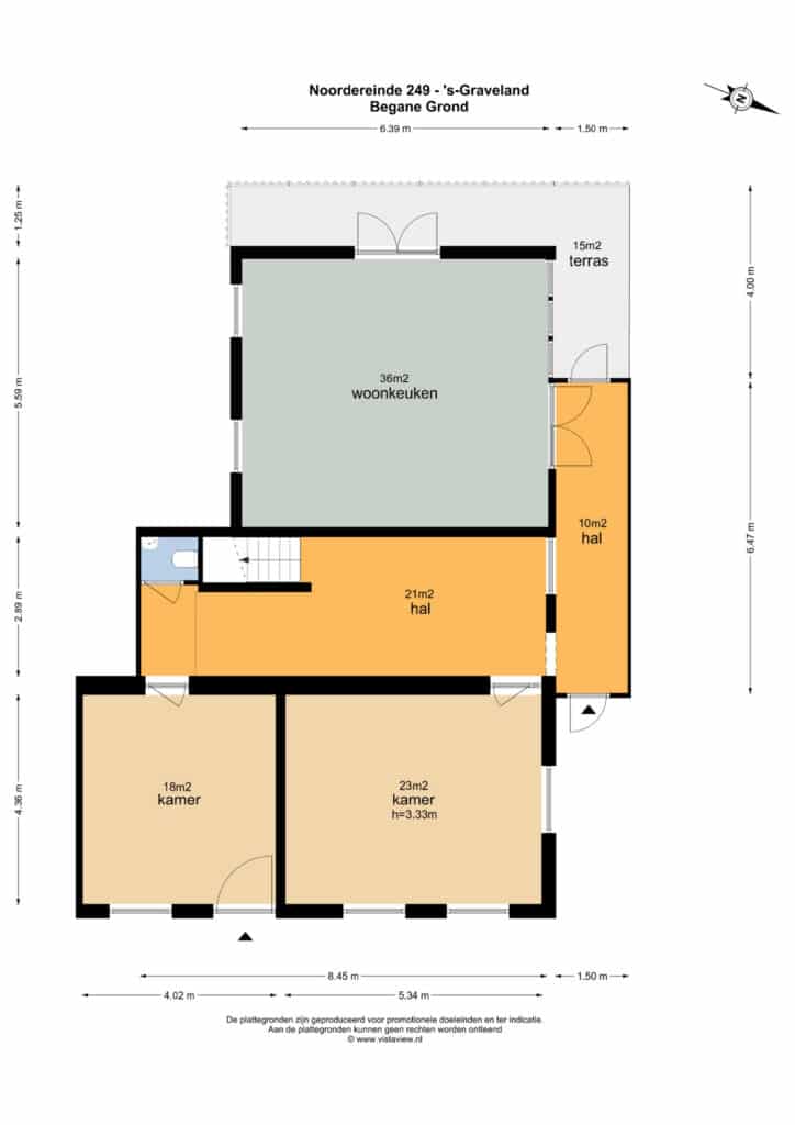 Plattegrond 3, Noordereinde 249