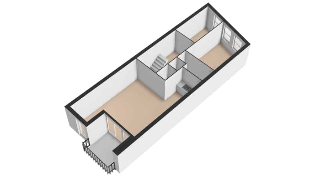 Plattegrond, Langestraat 63N