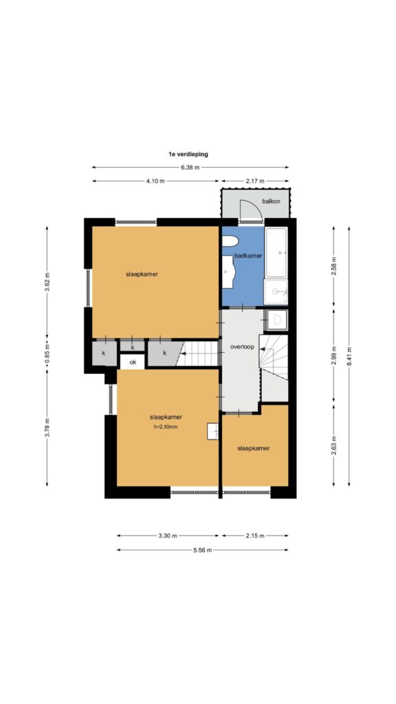 Plattegrond 2, Jacob Catsstraat 57
