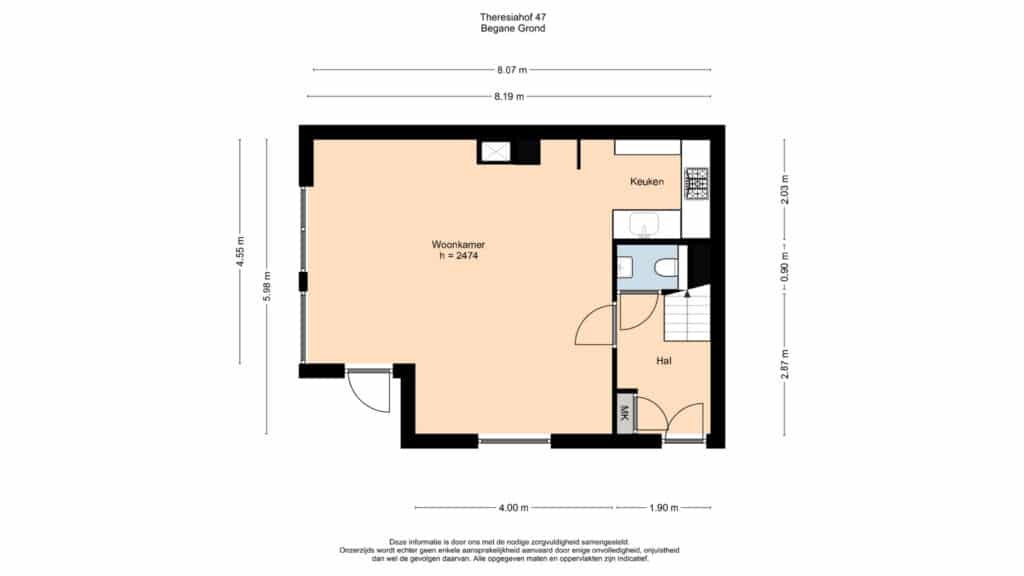 Plattegrond 6, Theresiahof 37